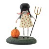 Lori Mitchell 6.5 Inch Pru The Pumpkin Farmer Fall Halloween Thandsgiving Figurines - 2 of 3