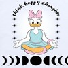Girls' - Disney - Daisy Think Happy Thoughts Short Sleeve Graphic T-Shirt - 2 of 4