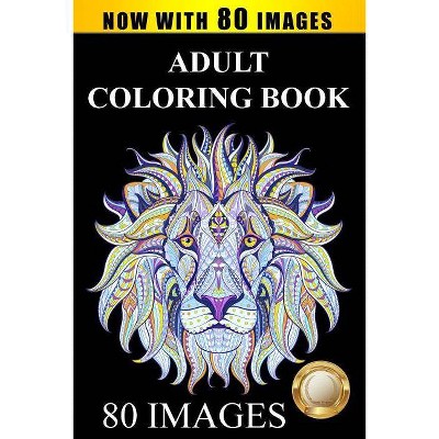 Adult Coloring Book - by  True Roots Coloring (Paperback)