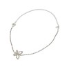 SOHI Women's Crystal Silver Casual Choker Necklace - 2 of 4