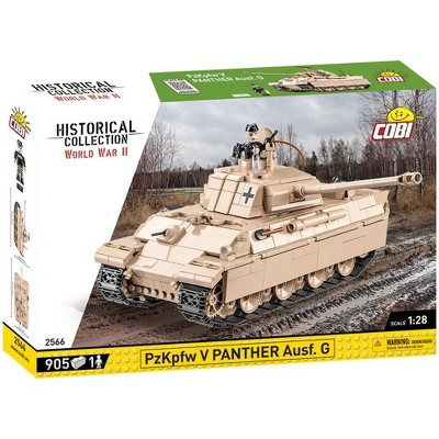 COBI Historical Collection WWII PZKPFW V Panther Ausf. G. Tank