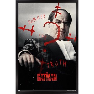 Trends International DC Comics Movie The Batman - Oswald Cobblepot A.K.A. Penguin One Sheet Framed Wall Poster Prints - 1 of 4