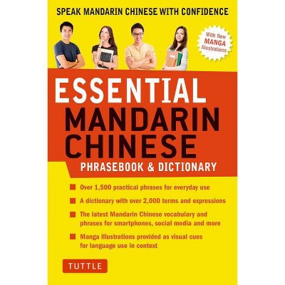 Essential Mandarin Chinese Phrasebook & Dictionary - (Essential Phrasebook and Dictionary) by  Catherine Dai (Paperback)