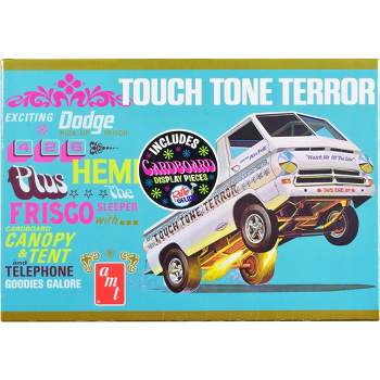 Skill 2 Model Kit 1966 Dodge A100 Pickup Truck "Touch Tone Terror" with Cardboard Accessories 1/25 Scale Model by AMT