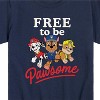 Boys' - Paw Patrol - Free To Be Pawsome Chase Marshall Rubble Short Sleeve Graphic T-Shirt - 2 of 4