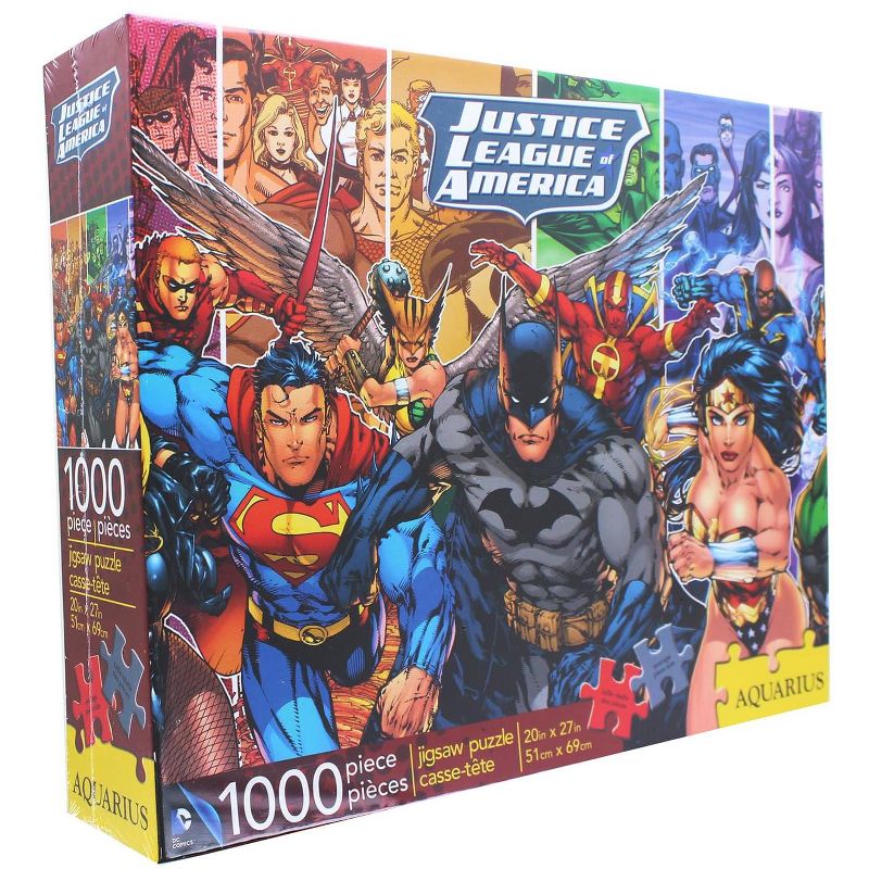 Aquarius Puzzles DC Comics Justice League 1000 Piece Jigsaw Puzzle, 2 of 7