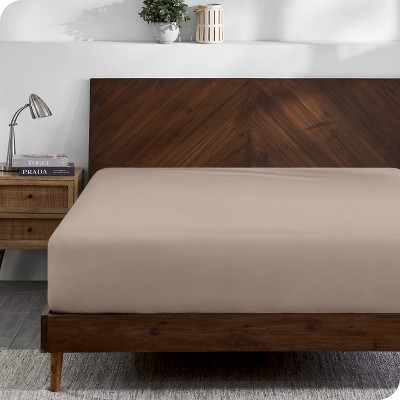 Organic Cotton Jersey Fitted Sheet by Bare Home
