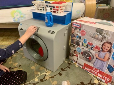 Washer Dryer - Realistic Pretend Play Appliance for Kids, Interactive Toy Washing  Machine Laundry Accessories, Unique Toy, Ages 3+ 