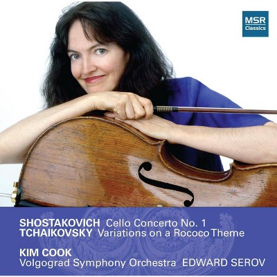 Shostakovich, Dmitry; Tchaikovsky, Peter I.; Edward Serov; Kim Cook - Shostakovich: Cello Concerto No. 1; Tchaikovsky: Variations on a Rococo Theme