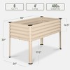 Best Choice Products 48x24x30in Elevated Galvanized Metal Garden Bed w/ Corner Protectors - 2 of 4