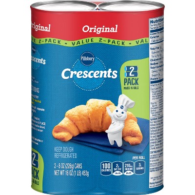 Pillsbury Original Crescent Rolls - 2pk/8oz Cans