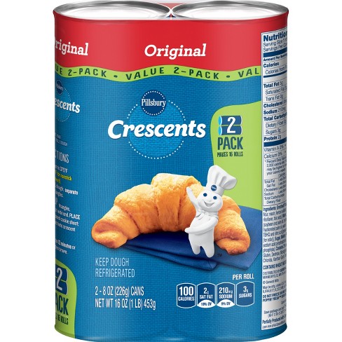 Pillsbury Original Crescent Rolls 2pk 8oz Cans Target