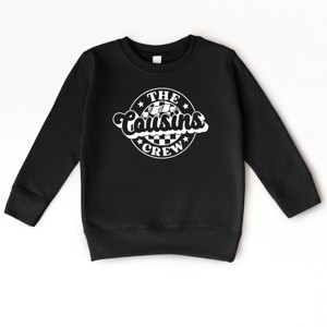 The Juniper Shop The Cousins Crew Checkered Toddler Sweatshirt - 1 of 4
