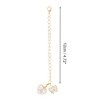 Unique Bargains Butterfly Heart Cup Chain Charm Water Cup Pendant 1 Pc - 2 of 4