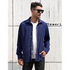 Coolmee Men's Corduroy Shirts Casual Button Down Shirt Jacket Fall Long Sleeve Shacket - 3 of 4