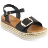 Andrea Women's Ankle Strap Wedge Sandals 61866 - 2 of 4