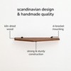 MH London Lonny 36" Wall Mounted Shelves Mango Wood - 3 of 4