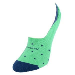 Marcoliani Women's Polka Dot Invisible Touch Liner Sock - 1 of 4