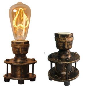 5.19 in. Gold Vintage Industrial Table Lamp - 1 of 4