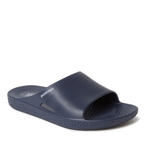 Dearfoams EcoCozy Men's Sustainable Comfort Slide Sandal - 1 of 4