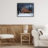 Stupell Industries Night Before Christmas Barn Framed Giclee Art - 3 of 4