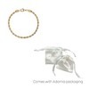 Adornia Tarnish Resistant 18k Gold Plated Rope Chain Bracelet - 4 of 4