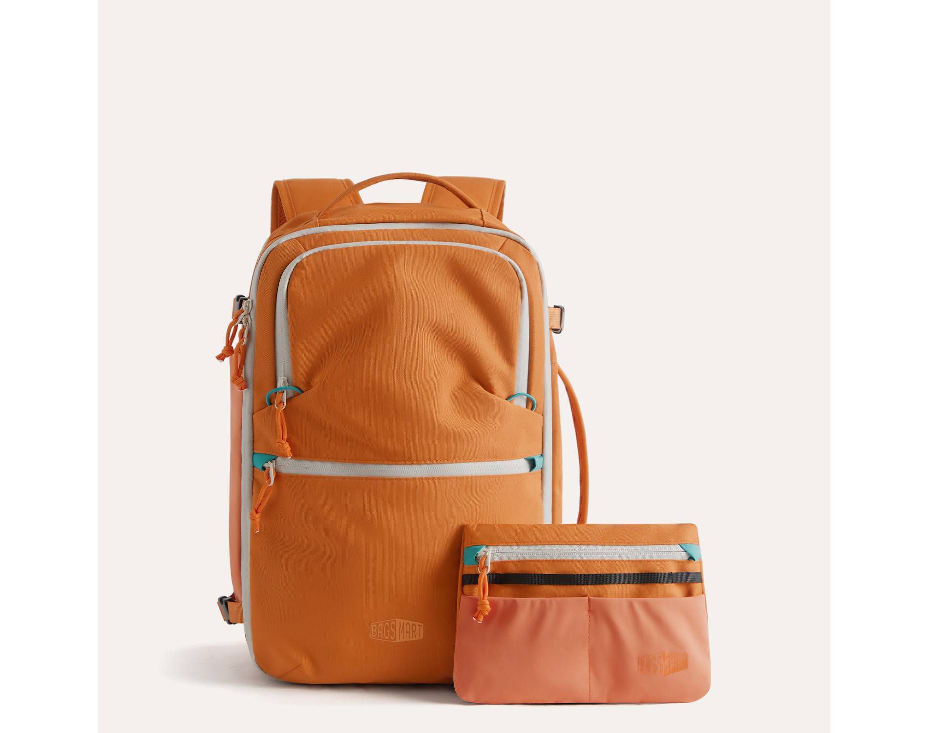 Bagsmart 29L Faro Carry On Travel Backpack - Rust