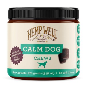 Hemp Well Calm Dog Soft Chews - For Separation & Stress - 1 of 4