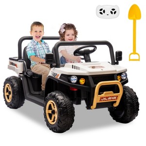 2 Seater Ride On UTV for Kids, 24v Ride On Toys with 2.4G Remote Control, EVA Tires, 4x35W Motor Battery Powered Electric Vehicle - 1 of 4
