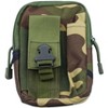 Teak Tuning Fingerboard Large Travel Bag with 2 Zippered Inner Sections and Belt Clip - Jungle Camo - 3 of 4