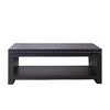 Sapphtopaz Modern Floating Top Coffee Table, Coffee Table for Living Room, Industrial Wood Coffee Table, Contemporary Center Table - 2 of 4