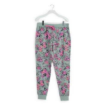 Vera Bradley Women's Knit Cotton/spandex Pajama Pants Fresh-cut Floral  Critters : Target