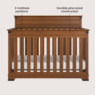 Coach Cherry 4-in-1 Convertible Wood Crib