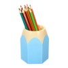 Unique Bargains Plastic Cute Large Capacity Office Home Pencil Holder 2 Pcs - 4 of 4