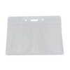 SICURIX Standard Vinyl Badge Holder, Horizontal, Pack of 50 - 2 of 4