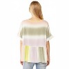Women's Rainbow Peplum Top - entro - 3 of 4