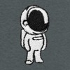 Dalix Mens Astronaut Heavy Weight Cotton Tee - 2 of 4