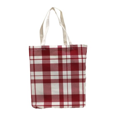 Reusable Canvas Tote - Red