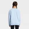 Girls' Active Comfort Fleece Crewneck Sweatshirt - All In Motion™ - 3 of 4