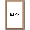 PosterPalooza | Photo Size Deco Brown Picture Frame - UV Acrylic, Foam Board Backing, Hanging Hardware - 2 of 4