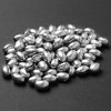Unique Bargains Oval Design Saltwater Freshwater Lead Egg Fishing Sinkers 0.4" x 0.24" 100 Pcs - 4 of 4