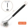 Itopfox Grill Brush with Scraper, BBQ Grill Brush with Handle, Stainless Steel Grill Grate Cleaner, Safe Grill Accessories for Grill/Smoker/Gas, etc. - 3 of 4