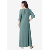 Roaman's High Low Jersey Maxi Dress - 3 of 4