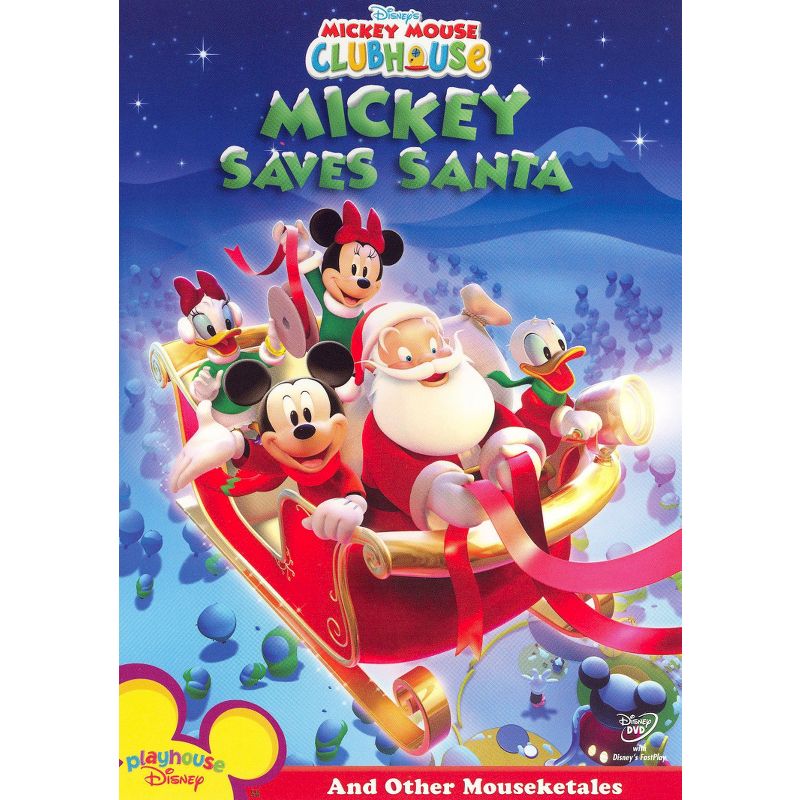 Mickey Mouse Clubhouse: Mickey Saves Santa and Other Mouseketales (DVD), 1 of 3