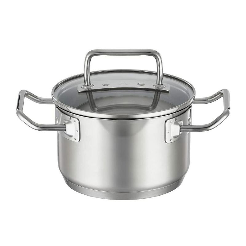 Rosle EXPERTISO Stainless Steel High Casserole Pot with Glass Lid (6.3 Inch), 1 of 4