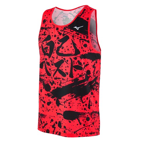 Mizuno Men's Printable Eco Running Singlet Mens Size Extra Large In ...