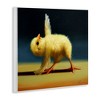Stupell Industries Yoga Chicks Triangle Pose Funny Farm Animal Painting Wall Plaque Art - 3 of 4