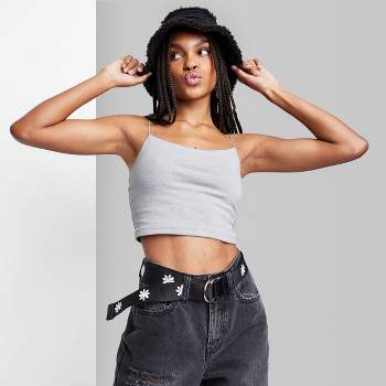 Buy N- Gal Cotton Elastane Camisole - Grey at Rs.301 online