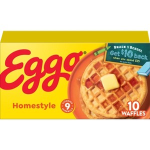 Eggo Frozen Waffles Homestyle - 12.3oz/10ct - 1 of 4