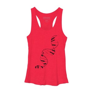 Women's Design By Humans DNA Piano By Tobiasfonseca Racerback Tank Top - 1 of 3
